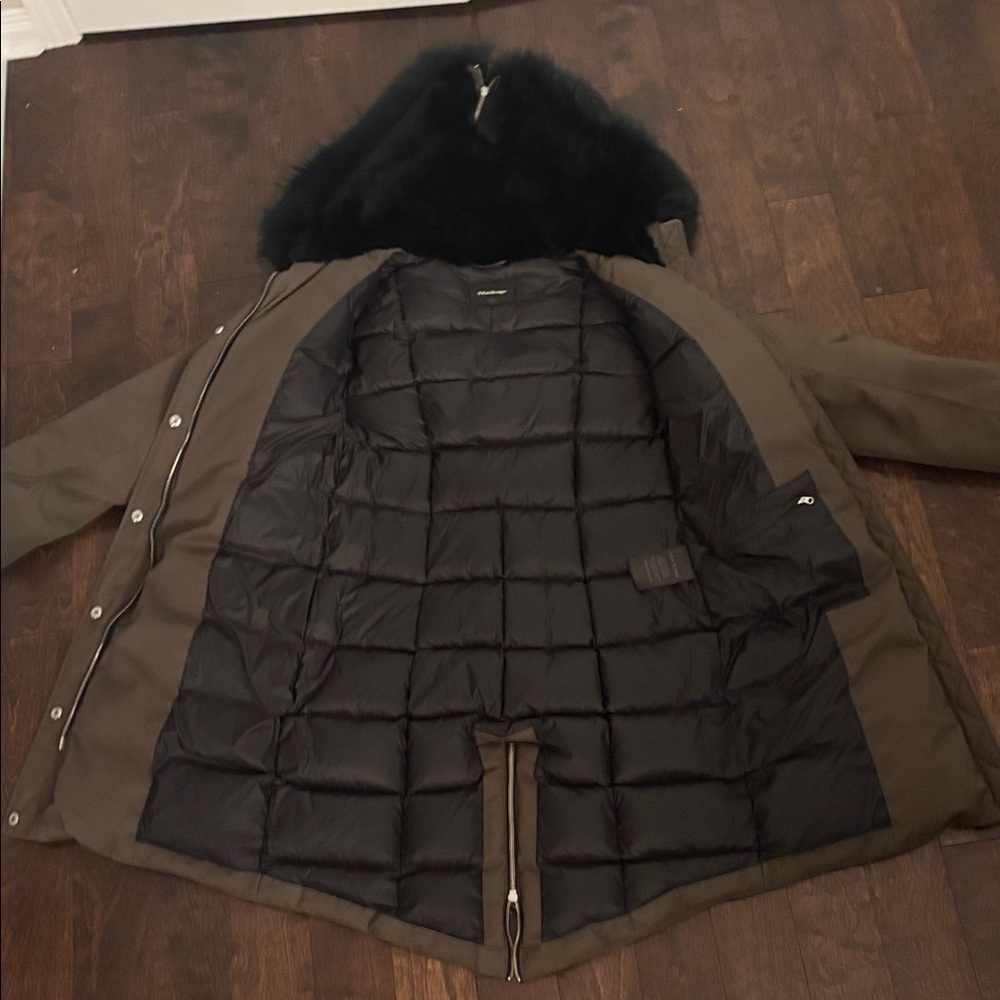 ◼️Mackage Enia Doen Winter Coat/Jacket Dark Green size Small (like New) - Picture 8 of 11